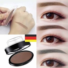 Augenbrauen Stempel,Wasserdichte Makeup Brow Stamp Brauenpuder Kit Brauenformung