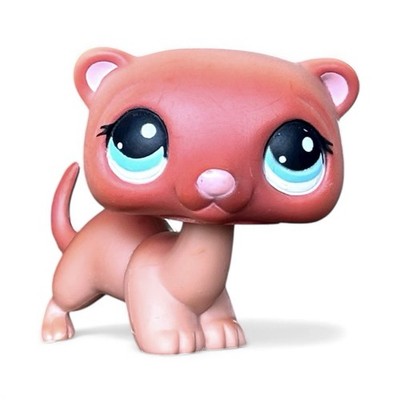 LPS Hasbro #334 Brown/Red Ferret Blue Eyes 2006 G1 Authentic Exclusive Rare