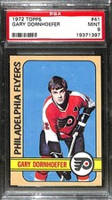 1972 TOPPS #41 GARY DORNHOEFER PSA 9 Mint 19371397 