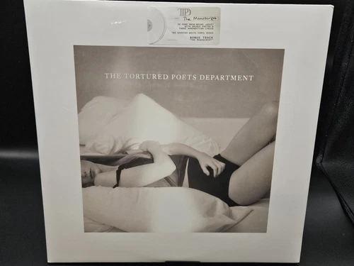 Taylor Swift The Tortured Poets Department White Vinyl The Manuscript New Sealed