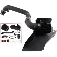 Cold Air Intake System Kit Black Filter For AUDI A3 S3 VW Passat Tiguan 2.0L TSI