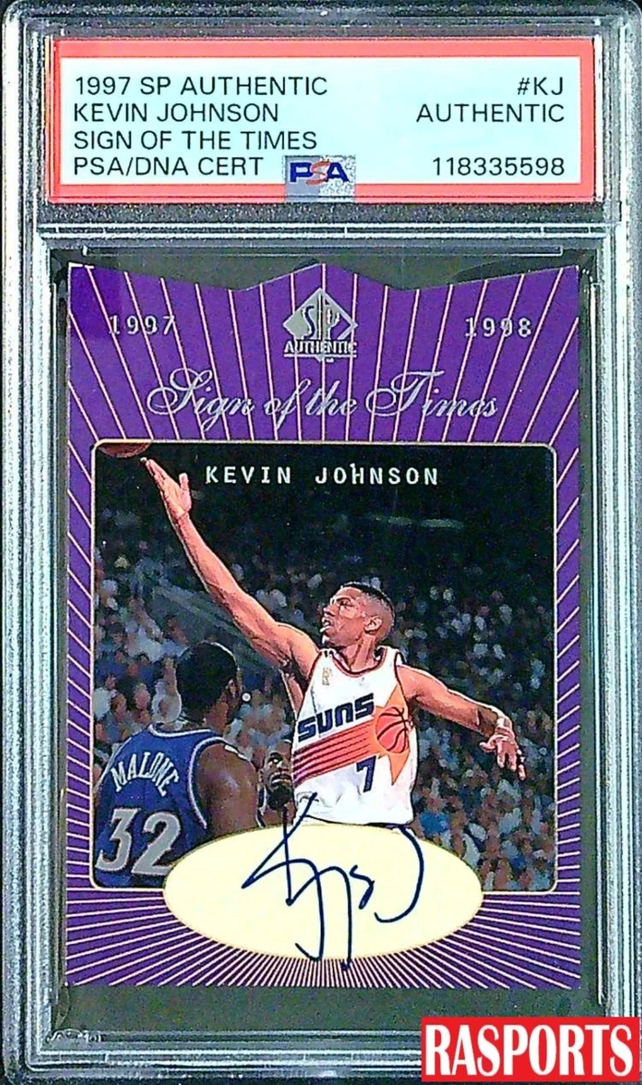 Kevin Johnson Basketball Autographed Sports Trading Cards 