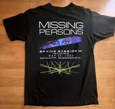 Missing Persons US Festival Concert Tee Cotton Adult T-Shirt BT298