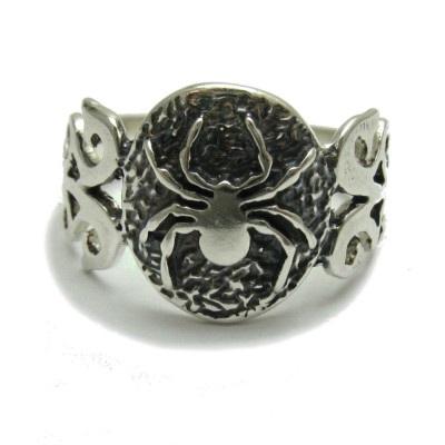 Genuine Sterling Silver Ring Spider Solid Hallmarked 925 Handmade