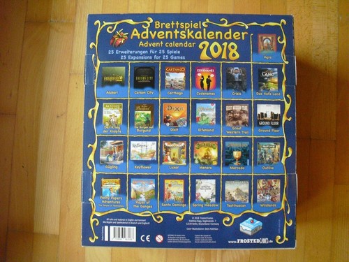 Board Game Advent Calendar 2018 (Individual Promo Mini-Expansions) - Picture 1 of 33