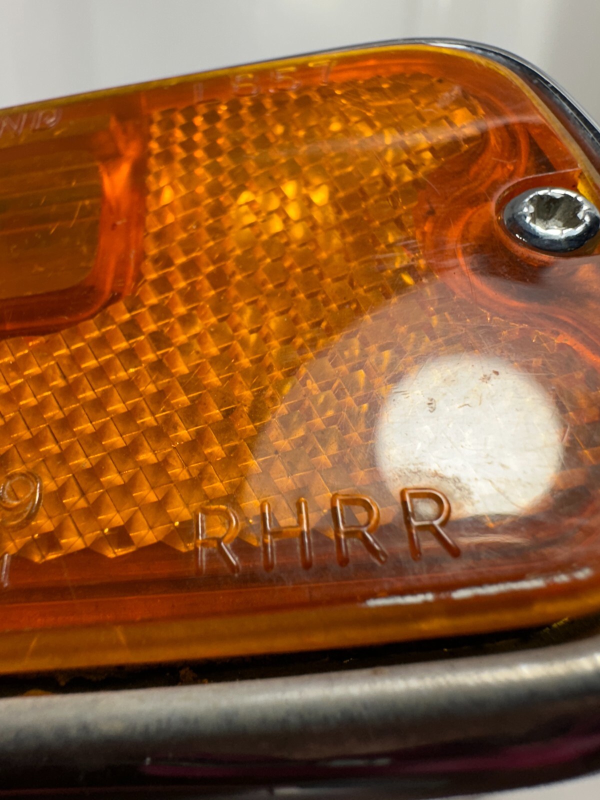 Lucas L857 Rolls Royce Silver Shadow II Part Front Side Marker Amber Light