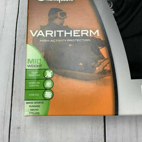 DuoFold by Champion VariTherm Black Insulated Long Sleeve Shirt Youth XS NIB - Picture 6 of 8