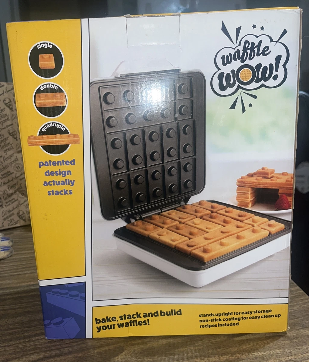 Waffle Maker Cucinapro Building Brick Electric Waffle Maker