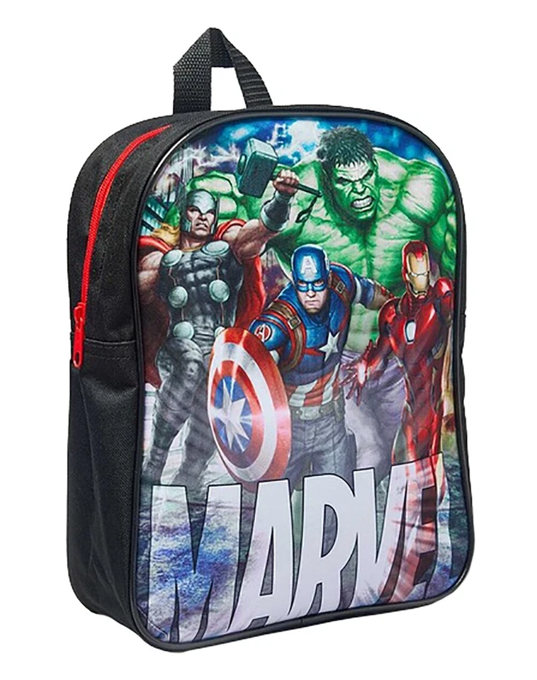 Marvel Avengers Newport Charakter lizenzierter Rucksack Kinder Thor Hulk Iron Man