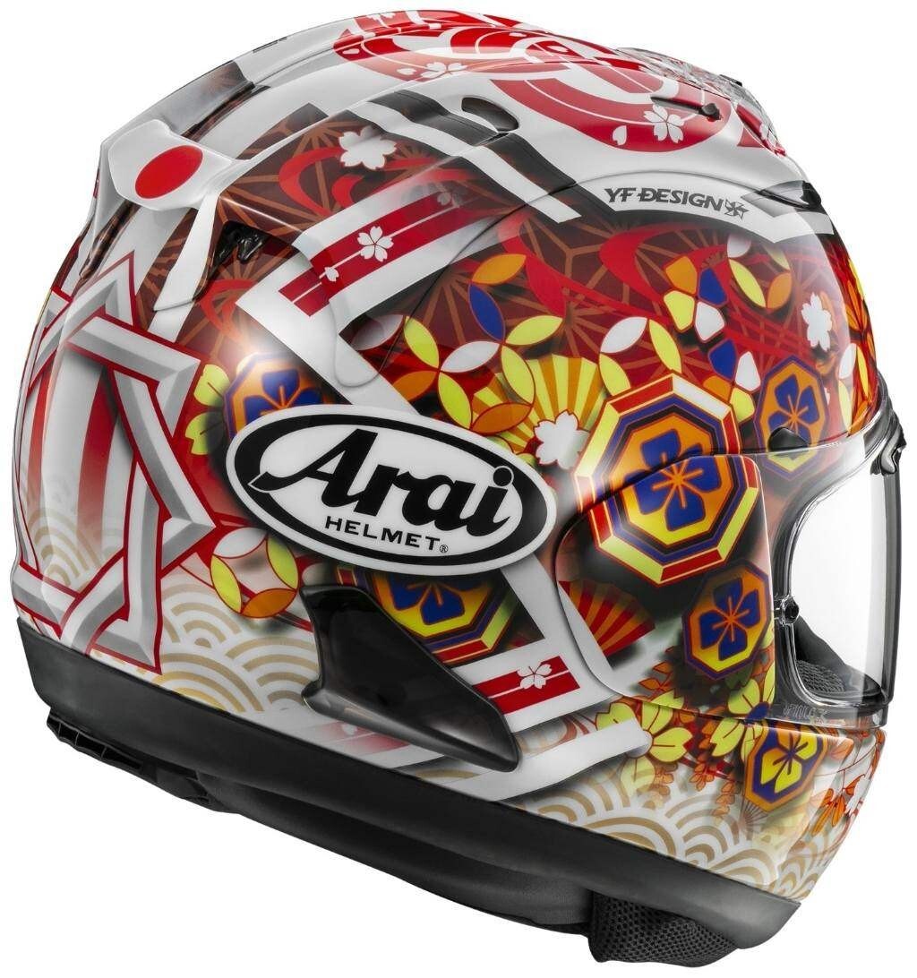 新品未使用ARAI RX-7X NAKAGAMI GP3 size L Arai RX-7X Nakagami GP3 Corsair Racing Flagship Helmet Size