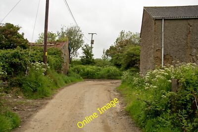 Foto 6x4 Gebäude auf East oder West Saunton Farm Lobb Es ist nicht klar, warum c2014