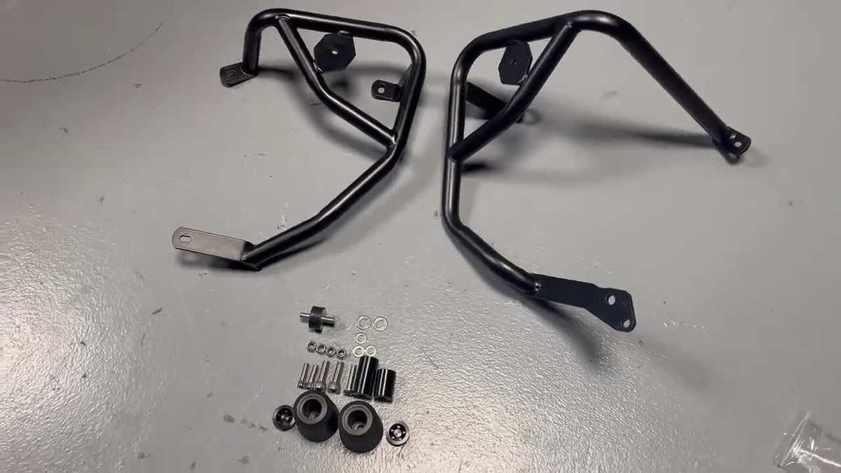 WOLFLINE Stunt Cage Engine Frame Guards Crash Bars For Kawasaki