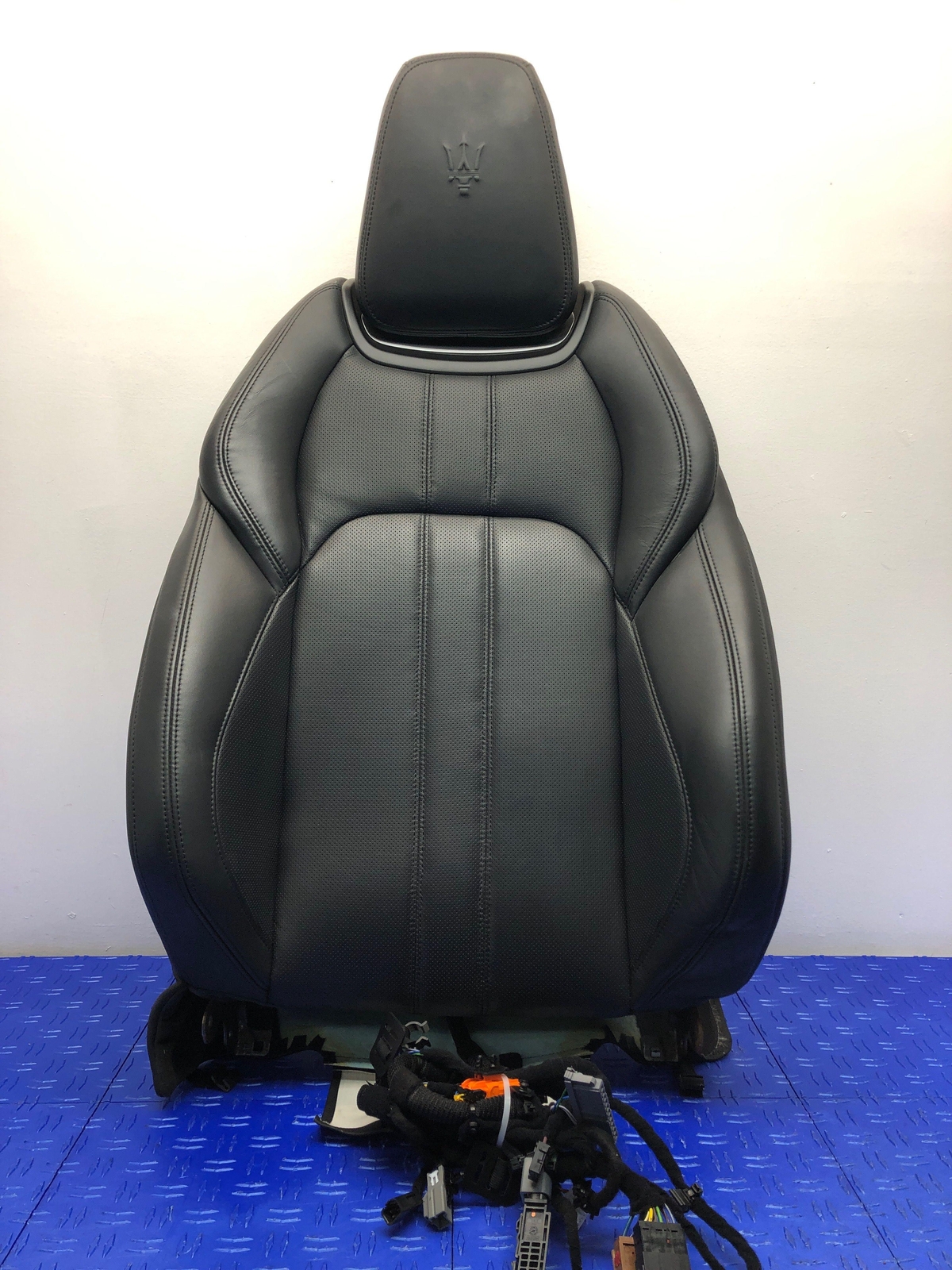 2013-2021 MASERATI QUATTROPORTE M156 FRONT LEFT UPPER SEAT CUSHION W/BAG BLACK