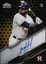 Yordan Alvarez RC Auto 10 SGC 10  Topps Chrome Black Gold #3/50