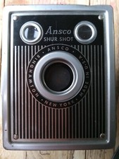 Vintage Ansco Shur-Shot Box Camera For 120 Film