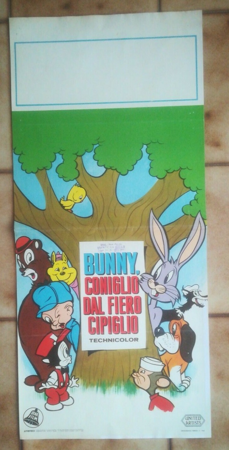 Locandina di Bunny il coniglio dal fiero cipiglio (1963)