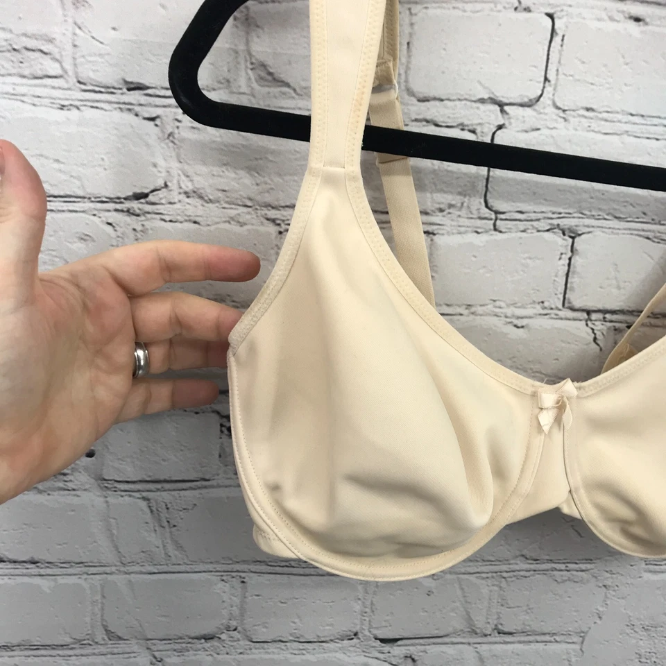 Sujetador Cabernet para mujer 34DDD Balconette con aros correa ajustable beige S62BN300 Foto 3 de 4