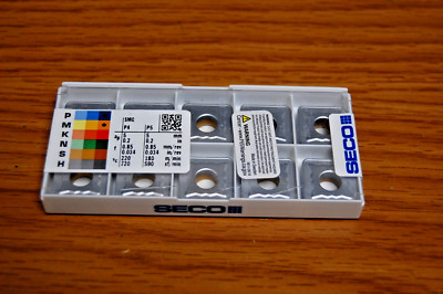SECO TURNING INSERT SNMG190624-MR7 TP2501 CARBIDE EDP# 16491 (10/PACK)