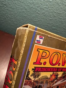 P.O.W. Prisoners of War (Nintendo, NES 1989) CIB Complete in Box! Good Shape
