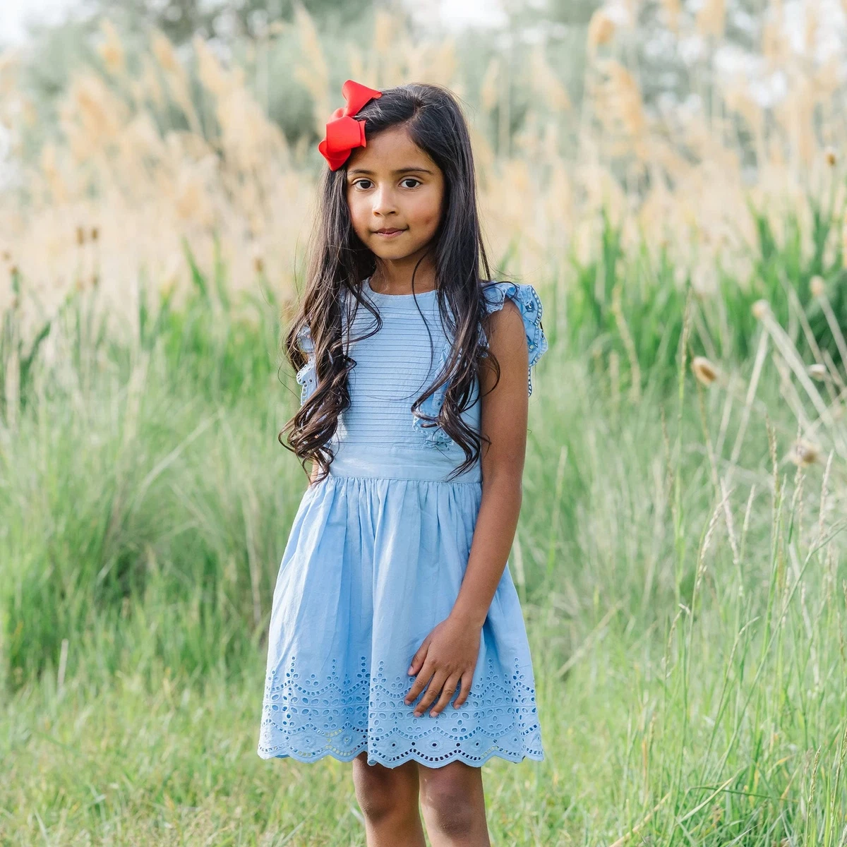 Girls top flutter dress