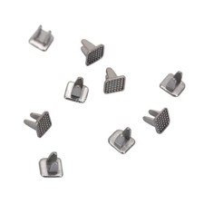 100 Pcs Dental Monoblock Bondable Hinge Double Bite Turbos Openner Tongue Tamers