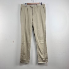 Country Road Chino Long Pants Brown Tan 34 Button