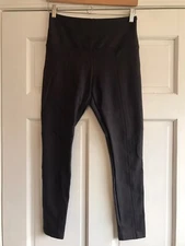 AP7 Lysse Gray Stretch Control Top Leggings Womens Medium
