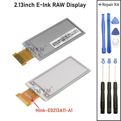Für Raspberry Pi Arduino 2.13inch E-Ink RAW 212x104 Display 3 Farben SPI E-Paper