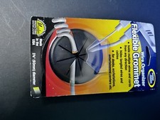 NEW Master Wire Organizer Flexible Grommet 2 3/8" Black