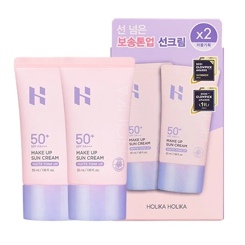 Holika Holika Makeup Sun Cream SPF 50+ PA+++ 35ml x 2ea
