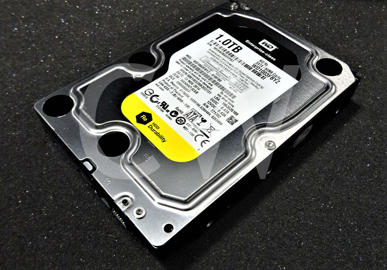 WESTERN DIGITAL WD1003FBYZ 1TB WD RE WD1003FBYZ SATA 7200 RPM 64MB 3.5IN  6GB/S