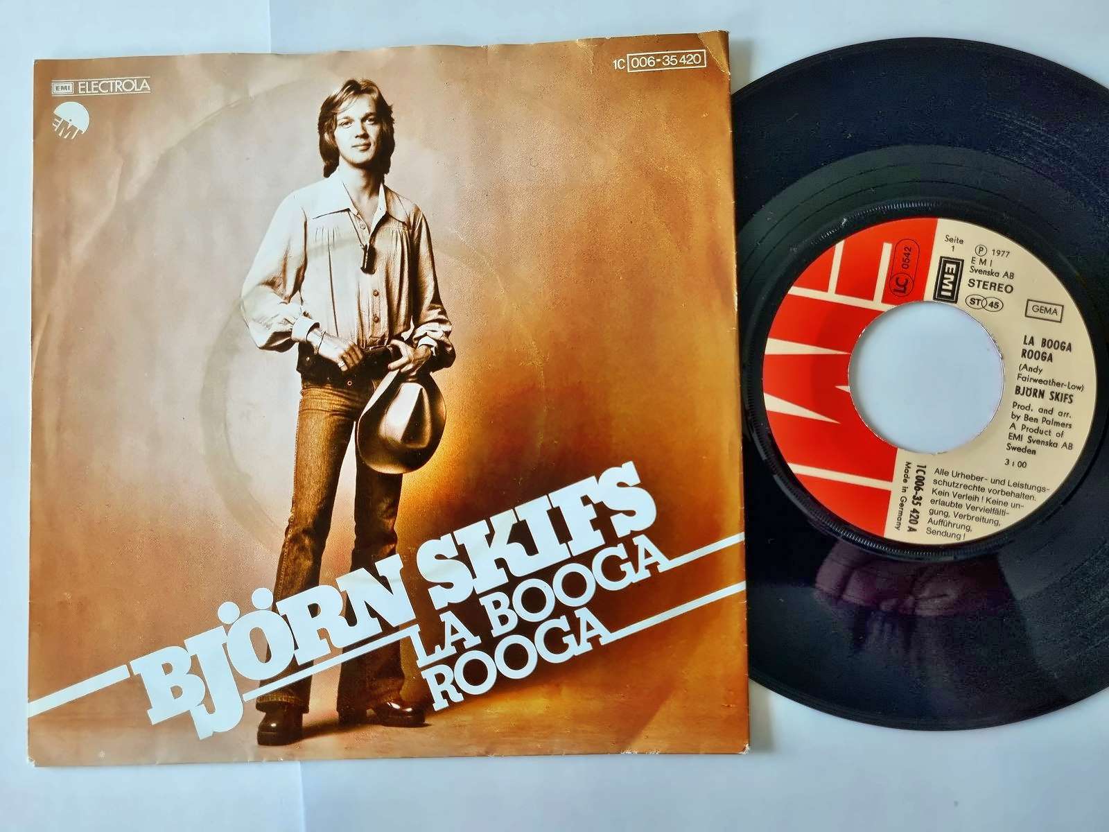 Björn Skifs - La booga rooga 7'' Vinyl Germany