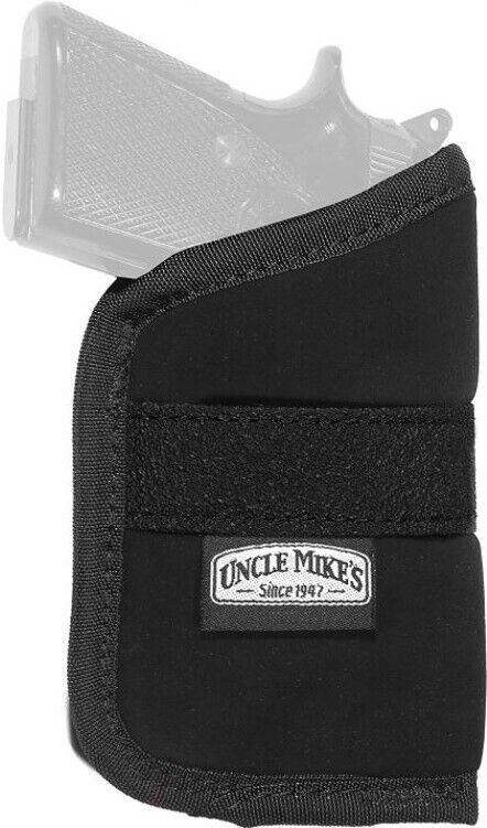 Uncle Mike's 87443 Ambidex Pocket Holster Size 3 5-Shot Revolvers/Sigma .380
