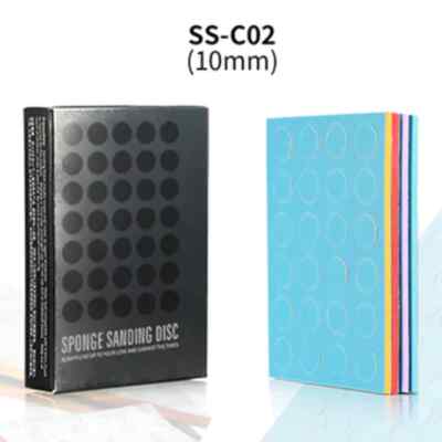 Dspiae Self Adhesive Sponge Sanding Disc 10mm 800 Grit