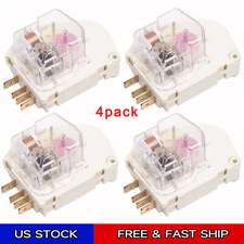 4 Pack Defrost Timer for Frigidaire Refrigerator 215846602 AP2111929 PS423801