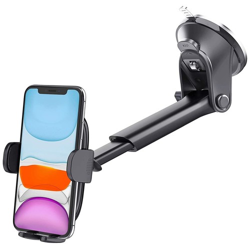 360 In Car Mobile Phone Holder Dashboard Suction Cup Universal Mount Windscreen - Picture 1 of 10