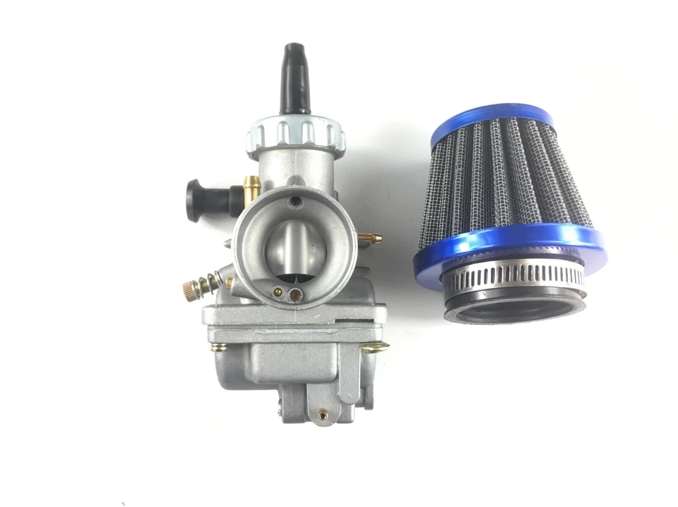 Carburador y filtro de aire para Yamaha 125 AT1 AT2 AT3 CT3 1971 1972 1973 Carb Foto 4 de 4