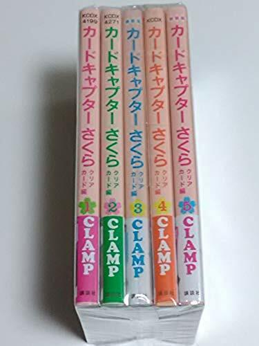 Cardcaptor Sakura:Clear Card Arc 1-5 set Japanese original version