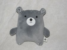 Blankets and Beyond Small Soft Stuffed Plush Square Teddy Bear Velour 6.5"