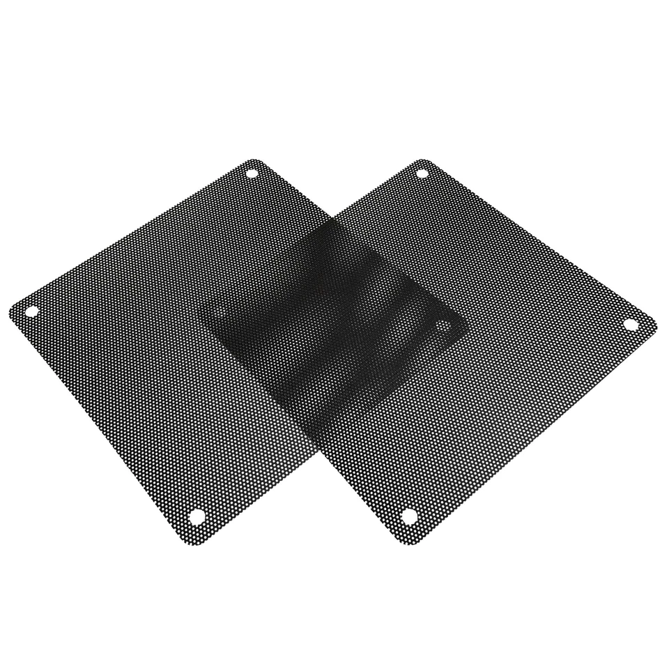 Silverbead Staubfilter für PC Lüfter 140x140mm, PVC Dust Filter 10er Set Schwarz - Bild 4 von 4