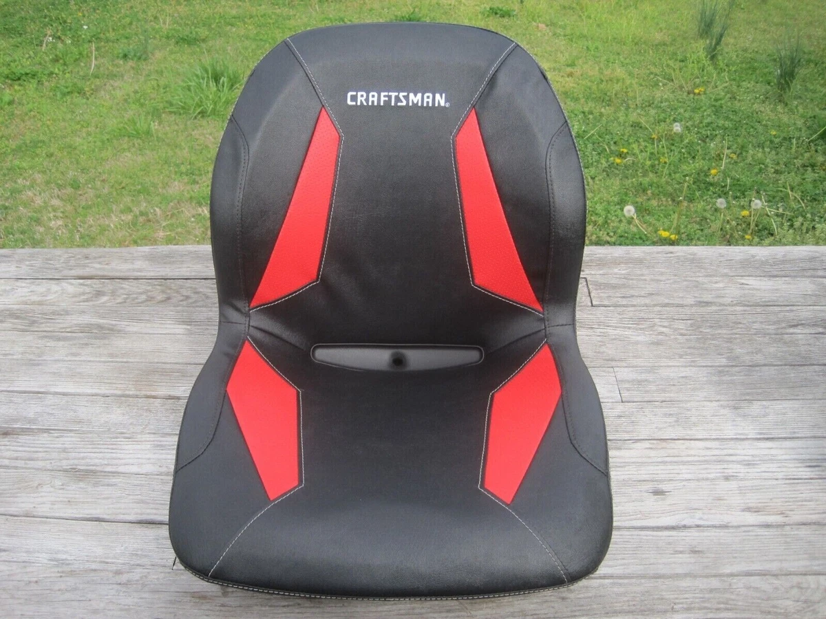 CRAFTSMAN ZERO TURN LAWN MOWER HIGH BACK SEAT 757-06089 W/ DRAIN