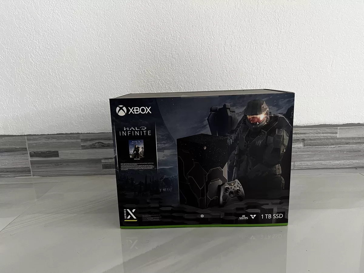 Microsoft Xbox Series X - Halo Infinite Limited Edition - Black