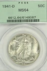 1941-D Walking Liberty Half Dollar PCGS MS64  OGH