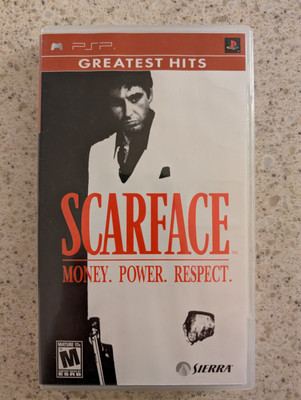 Scarface: Money. Power. Respect. (Sony PSP, 2006) CIB Complete & TESTED!