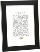Kunststoffrahmen S41VK Schwarz 15X20 Cm Premiumglas