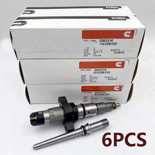 6pcs Cummins Fuel Injectors For 2004-2009 Dodge Ram 2500 3500 5.9l 0445120238 6pcs Cummins Fuel Injectors For 2004-2009 Dodge Ram 2500 3500 5.9l 0445120238