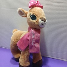 Plush 12" Clarice Rudolph The Red Nosed Reindeer Dan Dee Rare Pink Boots And Bow