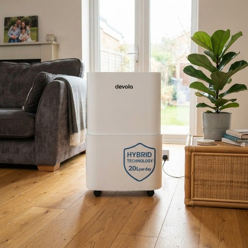 Innovative 20L Hybrid Dehumidifier with Automatic Features for Hassle-Free Use