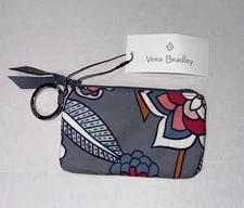 Vera Bradley Zip ID Case in Tropical Evening New With Tags Floral Vibrant NEW