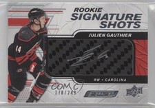 2019 Upper Deck Engrained Rookie Signature Shots /249 Julien Gauthier Auto 0cv